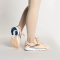 Brooks Ghost 15 women's running shoes apricot/estate blue/white 2