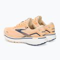 Brooks Ghost 15 women's running shoes apricot/estate blue/white 4