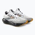 Brooks Glycerin StealthFit 21 men's running shoes white/grey/black 5