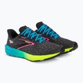 Brooks Launch 10 men's running shoes black/nightlife/blue 5