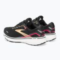 Brooks Ghost 15 women's running shoes black/orange/raspberry 4