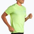 Men's Brooks Atmosphere 2.0 lime/elevate running shirt 3