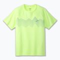 Men's Brooks Atmosphere 2.0 lime/elevate running shirt 4