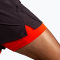 Men's Brooks High Point 5" 2IN1 2.0 running shorts phantom grey/cherry tomato 6