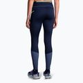 Women's Brooks High Point ocean/navy running leggings 2