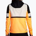 Women's Brooks Run Visible 2.0 ecru/fluoro flash/black running jacket 2