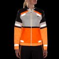 Women's Brooks Run Visible 2.0 ecru/fluoro flash/black running jacket 4