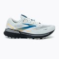 Brooks Adrenaline GTS 23 GTX men's running shoes oyster mushroom/orange/blue 2