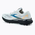 Brooks Adrenaline GTS 23 GTX men's running shoes oyster mushroom/orange/blue 3