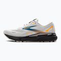 Brooks Adrenaline GTS 23 GTX men's running shoes oyster mushroom/orange/blue 10