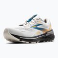 Brooks Adrenaline GTS 23 GTX men's running shoes oyster mushroom/orange/blue 11