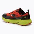Brooks Cascadia 18 men's running shoes blue cherry tomato/lime/black 3