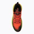 Brooks Cascadia 18 men's running shoes blue cherry tomato/lime/black 5