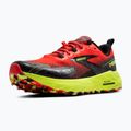 Brooks Cascadia 18 men's running shoes blue cherry tomato/lime/black 8