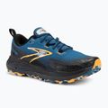 Men's Brooks Cascadia 18 blue sapphire/black/orange running shoes