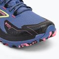 Women's running shoes Brooks Cascadia 18 GTX grey blue/black/pink 7