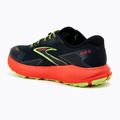 Brooks Divide 5 GTX men's running shoes black/cherry/lime 3