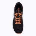 Brooks Ghost 16 men's running shoes black/orange/white 5