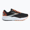 Brooks Ghost 16 women's running shoes black/orange/white 3