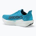 Brooks Hyperion Max 2 men's running shoes crystal seas/diva pink/black 3