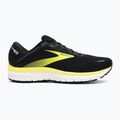Men's running shoes Brooks Defyance 13 black/yellow/white 2