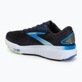 Men's running shoes Brooks Ghost 16 black/cobalt/neo yellow 3