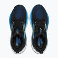Men's running shoes Brooks Glycerin GTS 22 black/cobalt/neo yellow 10