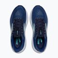 Women's running shoes Brooks Ghost 17 navy/green/turquoise 8
