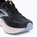 Women's running shoes Brooks Glycerin 22 black/blue heron/orange 7