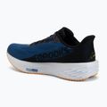 Men's running shoes Brooks Launch 11 black/navy peony/orange 3