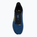 Men's running shoes Brooks Launch 11 black/navy peony/orange 5
