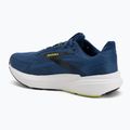 Men's running shoes Brooks Revel 8 navy peony/black/acid lime 3