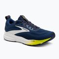 Men's running shoes Brooks Trace 4 navy/peacoat/acid lime