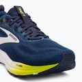 Men's running shoes Brooks Trace 4 navy/peacoat/acid lime 7