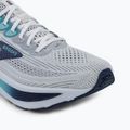 Men's running shoes Brooks Ghost 17 white/beacon blue/ipanema 7
