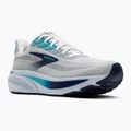Men's running shoes Brooks Ghost 17 white/beacon blue/ipanema