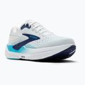 Men's running shoes Brooks Ghost Max 3 bright white/beacon blue/teal
