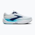 Men's running shoes Brooks Ghost Max 3 bright white/beacon blue/teal 2