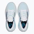 Men's running shoes Brooks Ghost Max 3 bright white/beacon blue/teal 7