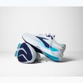 Men's running shoes Brooks Ghost Max 3 bright white/beacon blue/teal 8