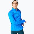 Men's running sweatshirt Brooks Dash 1/4 Zip 3.0 blue 3