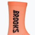 Running socks Brooks Ghost Crew orange 3