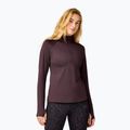 Women's running sweatshirt Brooks Dash 1/2 Zip 3.0 brown