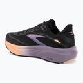 Women's running shoes Brooks Ghost 18 black/mulled grape/peach 3