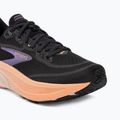 Women's running shoes Brooks Ghost 18 black/mulled grape/peach 7