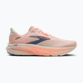 Women's running shoes Brooks Ghost 18 star white/cyber peach/grey 2