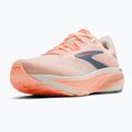 Women's running shoes Brooks Ghost 18 star white/cyber peach/grey 4