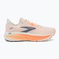 Women's running shoes Brooks Ghost 18 star white/cyber peach/grey 2