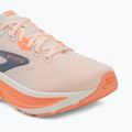 Women's running shoes Brooks Ghost 18 star white/cyber peach/grey 7