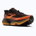 Men's running shoes Brooks Cascadia 20 black/tigerlily/orange